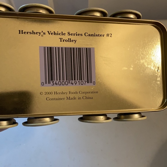 HersheyTransit Co tin bus canister from 2000 with wheels - Picture 6 of 7